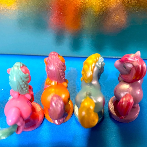 MY LITTLE PONY G1 80’s PETITE PONIES PRETTY N PEARLY PONIES & A PONY TAILS PONY - Picture 6 of 15